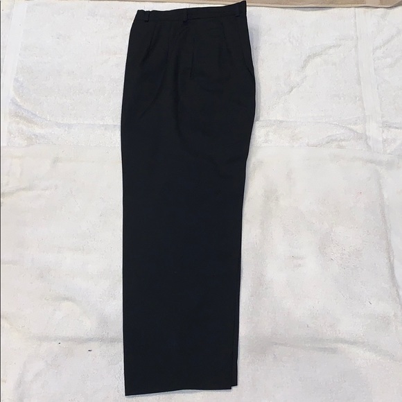 TALBOTS High Waisted Black Trouser Pants. - Picture 2 of 7